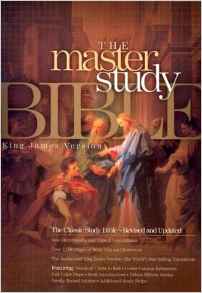 KJV The Master Study Bible HB Burgundy - Holman